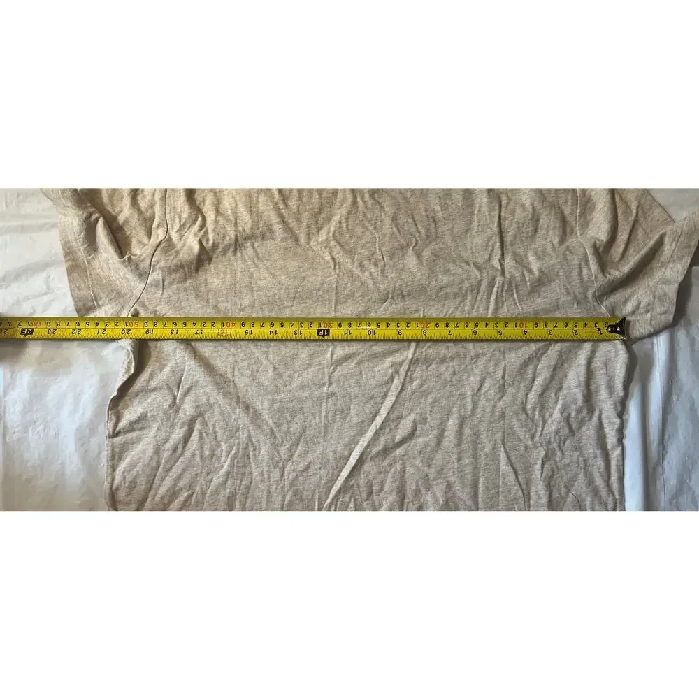 Polo Ralph Lauren Men's L Custom Slim Fit Light Brown Heather T Shirt NWT